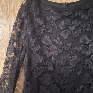 Black Lace Diane Von Furstenberg Dress